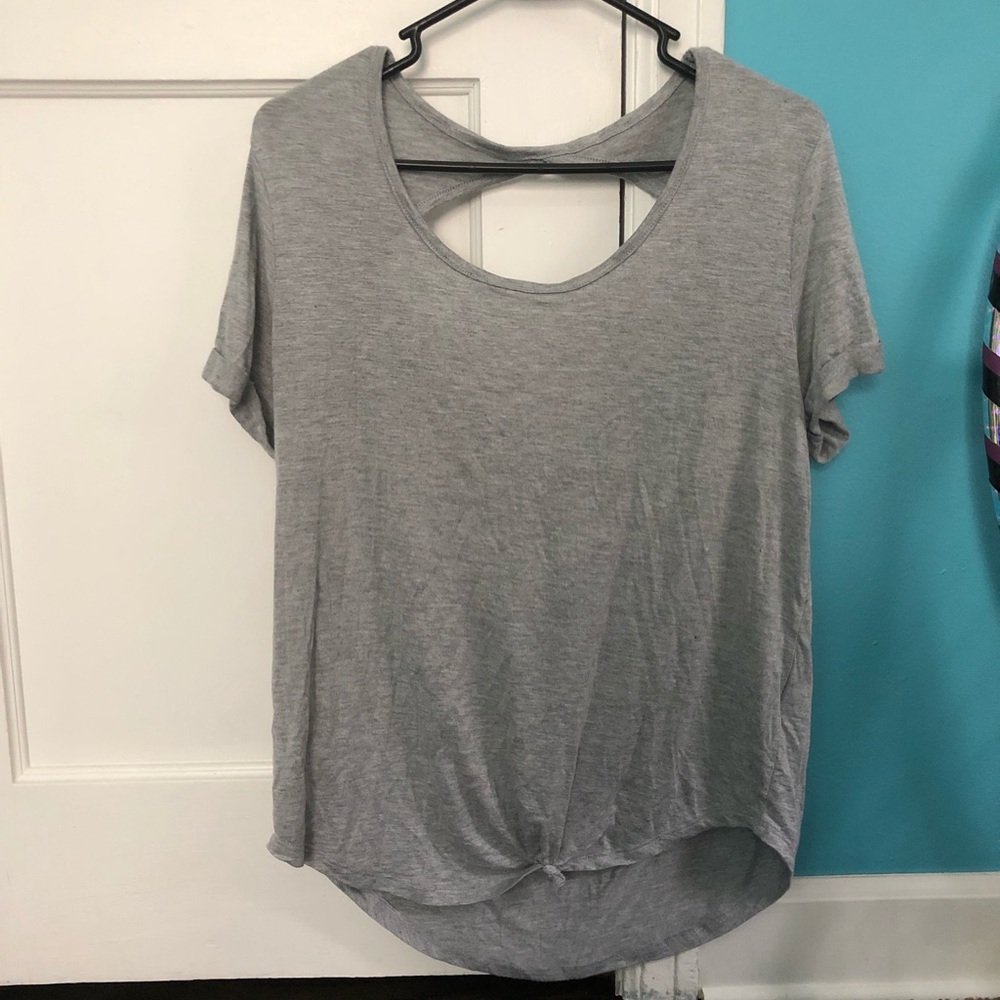 SO open-back relaxed tee